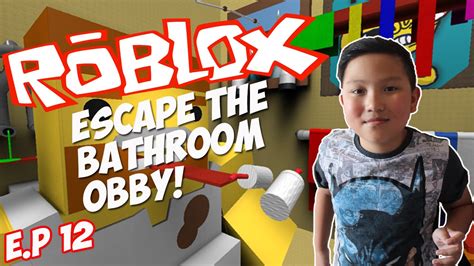 Escape The Bathroom Obby Roblox Ethanthegamer Ep 12 Youtube