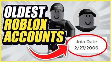 Top 10 Oldest Roblox Accounts That Existed Youtube