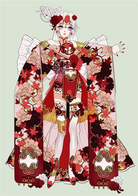 By Minnoux On Deviantart Character Design Anime Kimono Cute Art