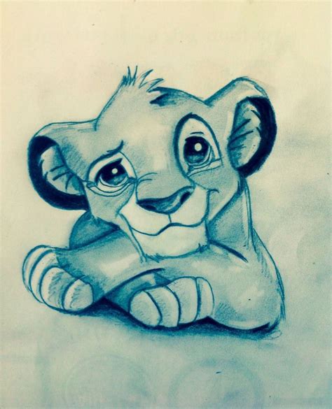 #thelionking is now streaming on disney+. Disney - Simba (König der Löwen) | Disney zeichnungen ...