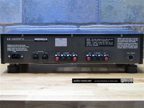 Luxman L 5 Amplifier Adjustment And Testing Audio Room