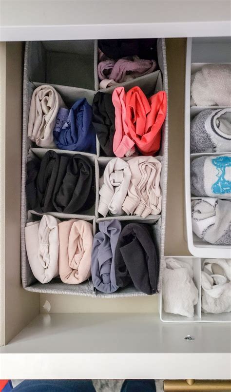 The Best Way To Store And Organize Underwear In A Drawer Bedroom Drawer Organizer Dresser