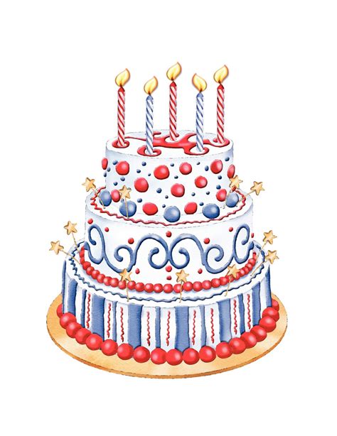 Birthday Cake Clipart Pictures Clipartix