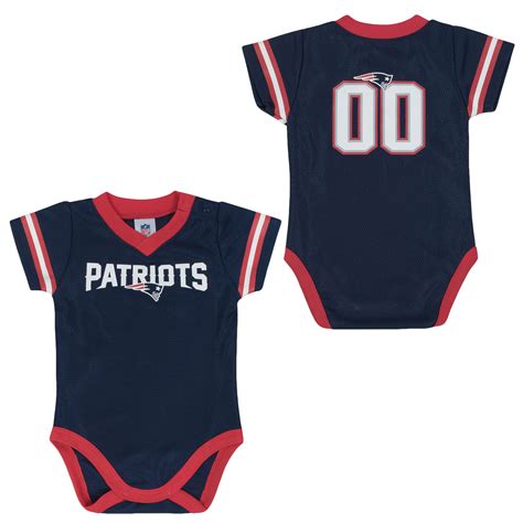 Patriots Baby Jersey Bodysuit Babyfans