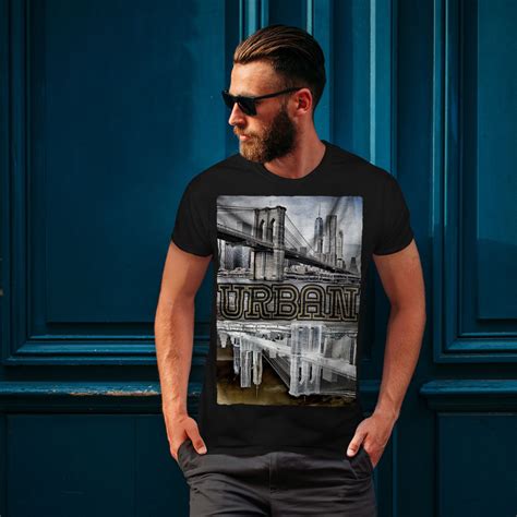 Wellcoda Ny Urban Metropolis Mens T Shirt Urban Graphic Design Printed Tee Ebay