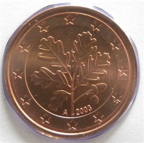 Germany 5 Cent Coin 2003 A Euro Coinstv The Online Eurocoins Catalogue