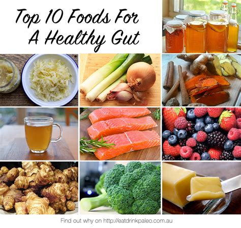 Healthy Gut Food List