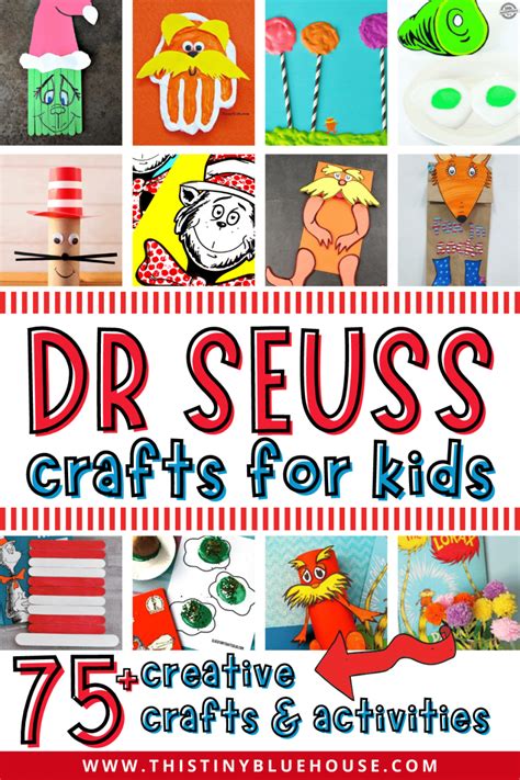 Dr Seuss Crafts For Kids 75 Fun And Easy Activities Inspired By Dr