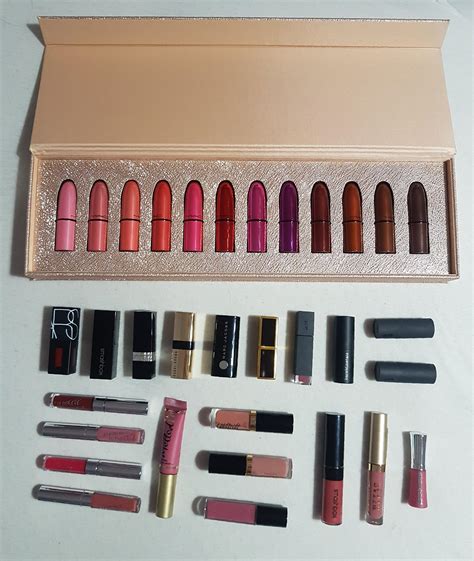 Mini Lipsticks Collection Rmakeupflatlays