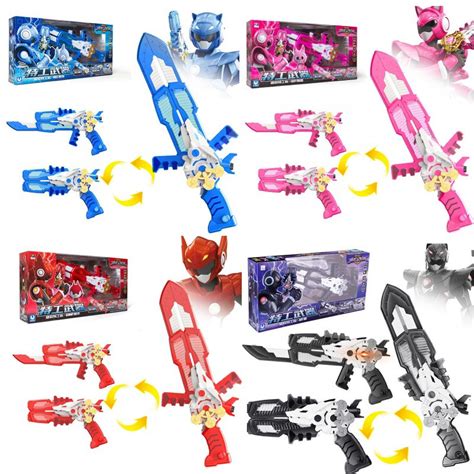 Three Mode Mini Force Transformation Sword Toys With Sound And Light