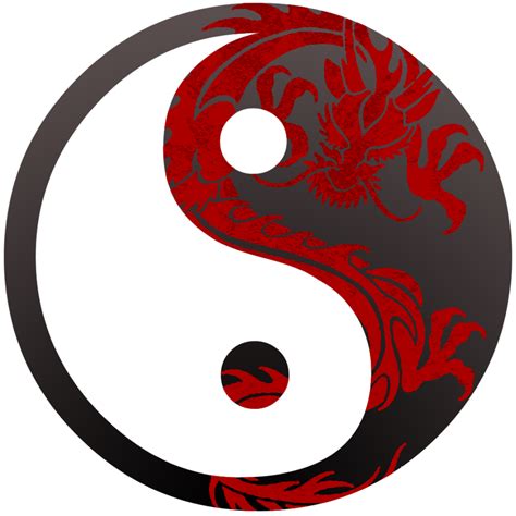 Dragon Yin Yang Symbol Images And Pictures Becuo