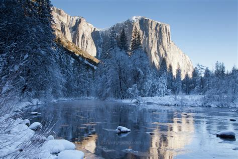 Winter Scenes Yosemite National Park California Henry