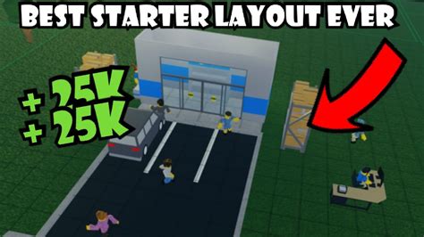 💰best Starter Layout In Retail Tycoon 2 100k Every Hour Updated