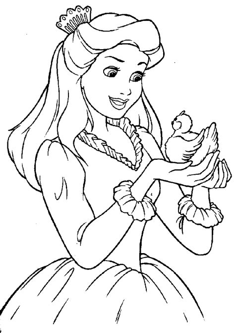 Free frozen printable coloring & activity pages! Free Princess Coloring Pages