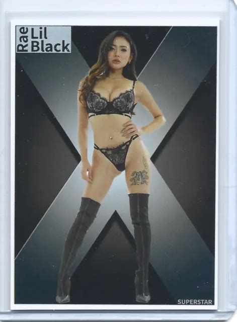 Adult Film Star Rae Lil Black Pretty Women Customs X Superstar Trading Card Picclick