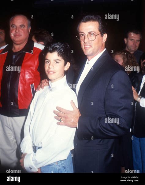 Sage Stallone And Sylvester Stallone