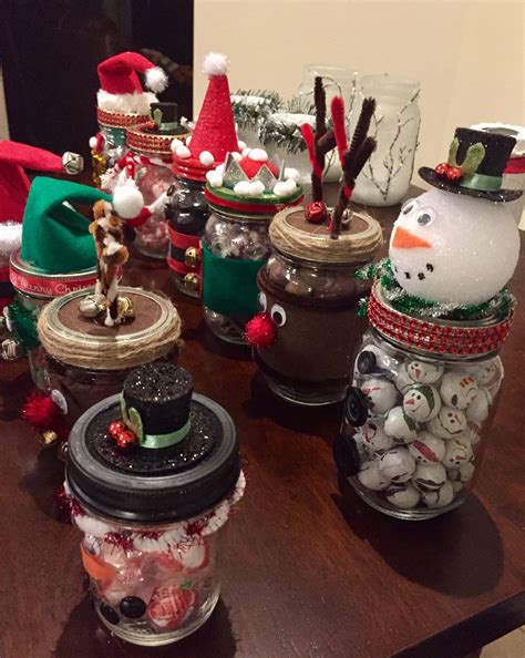 Pin By Tara Dunleavy Sokolich On Christmas Candy Jars Christmas Candy