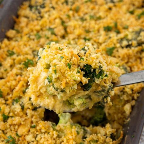 Cheesy Broccoli Casserole From Scratch