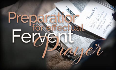 Unleashing The Power Of Effectual Fervent Prayer