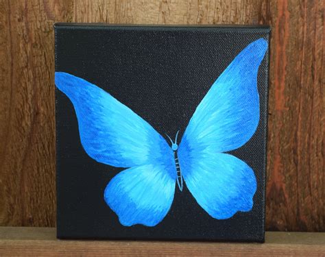 Butterfly Drawing Butterfly Painting Butterfly Frame Blue Butterfly