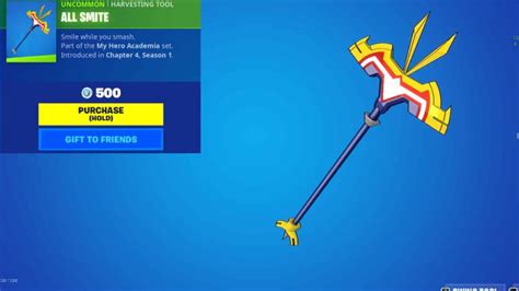 How To Get The All Might Pickaxe In Fortnite Pro Game Guides