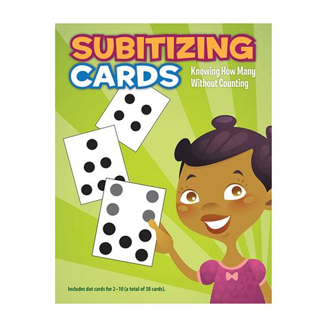 Subitizing Cards Flash Cards Mathematics Science