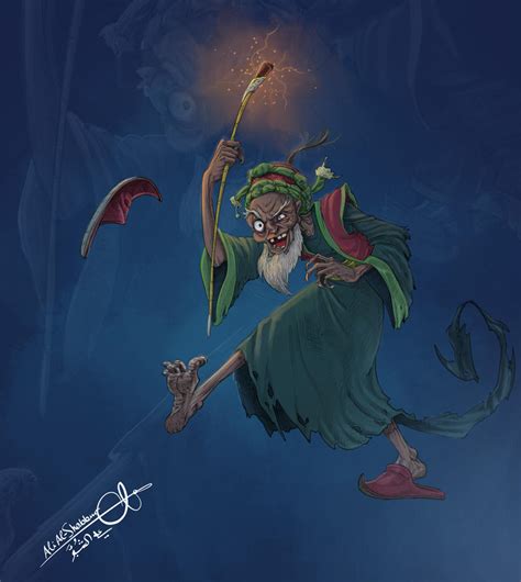 Crazy Wizard By Ali Shobbar On Deviantart