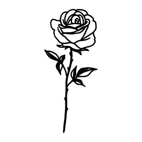 Rose Drawing Discover Maybe Just One Tattoo Semi Permanent Tattoos By
