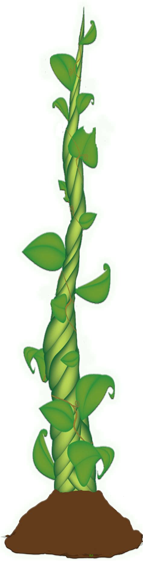 Clipart Leaves Beanstalk Beanstalk Clipart Png Download Full Size