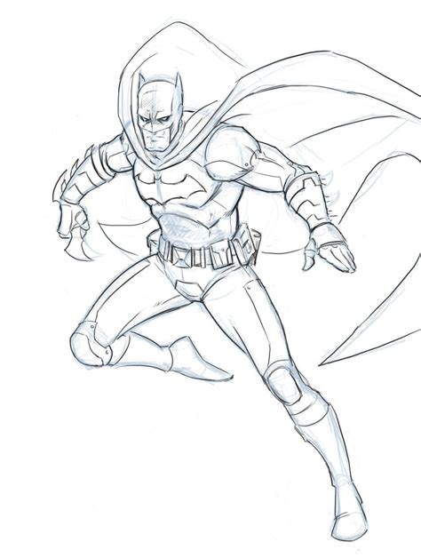 Batman Drawing Reference And Sketches For Artists