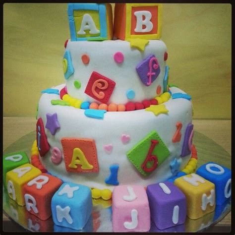 Alphabets Birthday Cake Kids Birthday Ideas Pinterest Alphabet