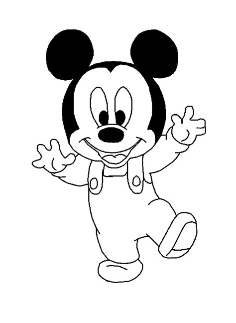 Mickey Marche Coloriage Mickey Coloriages Pour Enfants En 2020