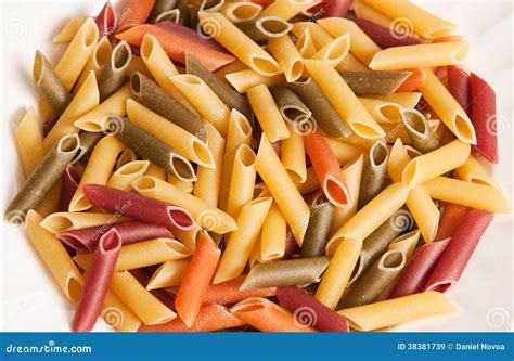 Colorful Pasta Close Up Stock Image Image Of Closeup 38381739