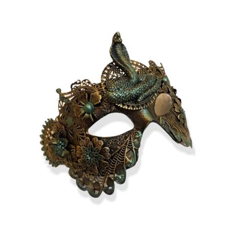 Gothic Snake Mask Medusa Mask Halloween Mask Masks For Her Etsy