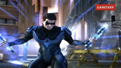Injustice Gods Among Us Nightwing Classic Mode Gameplay Youtube
