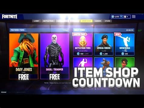 🛒daily store/item shop (including timer of the next store). NEW FORTNITE ITEM SHOP COUNTDOWN! - JULY 11th (Fortnite ...
