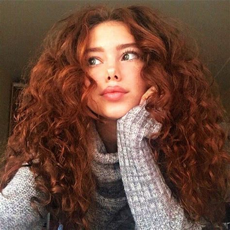 Etolitvinova Curly Hair Styles Red Curly Hair Red Hair Woman