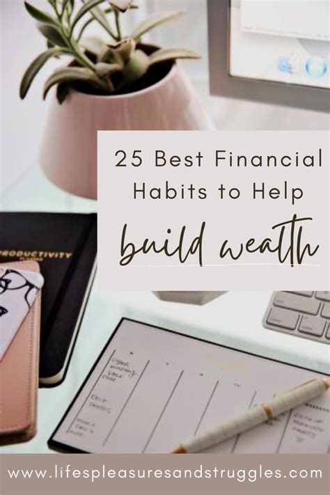 25 Good Financial Habits For Budgeting Saving And Building Wealth
