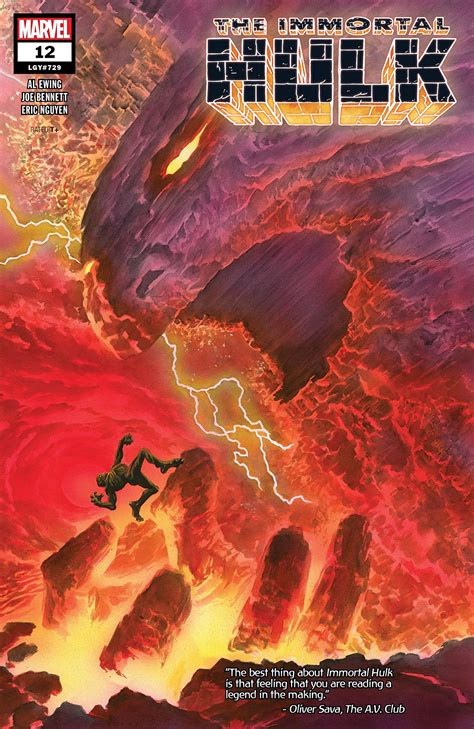 The Immortal Hulk 12 Cover By Alex Ross Comicbooks
