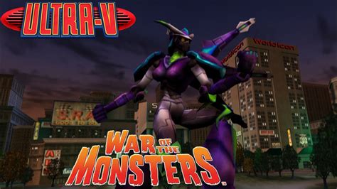 War Of The Monsters Ultra V Skin 4 Adventure Mode Ps2 Youtube