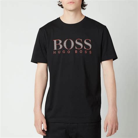 Boss Athleisure Mens Tee 5 T Shirt Black