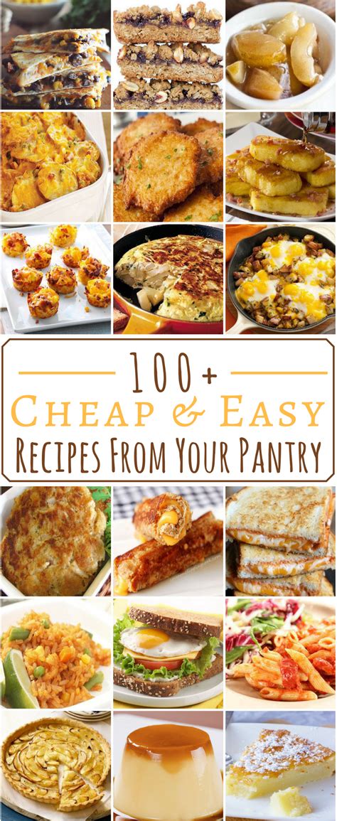 This recipe is quick, easy, and puts a fresh, delicious meal on the table. 100 Cheap and Easy Pantry Recipes - Prudent Penny Pincher