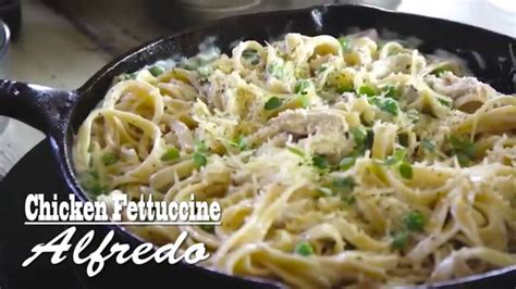 The Best Chicken Fettuccine Alfredo Recipe Youtube