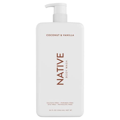 Save On Native Body Wash Coconut And Vanilla Sulfate And Paraben Free Order