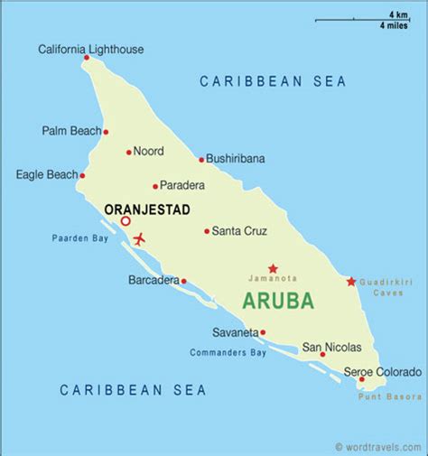 Very Popular Images Map Of Aruba