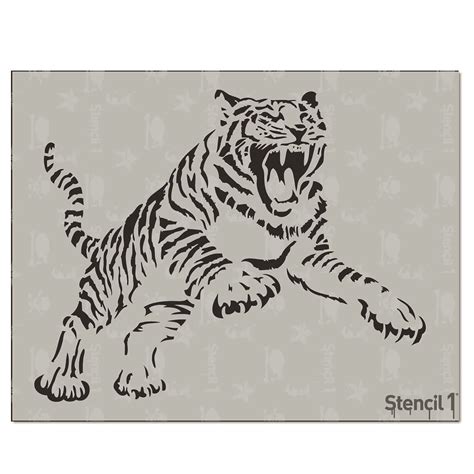 Tiger Stencil X Stencil