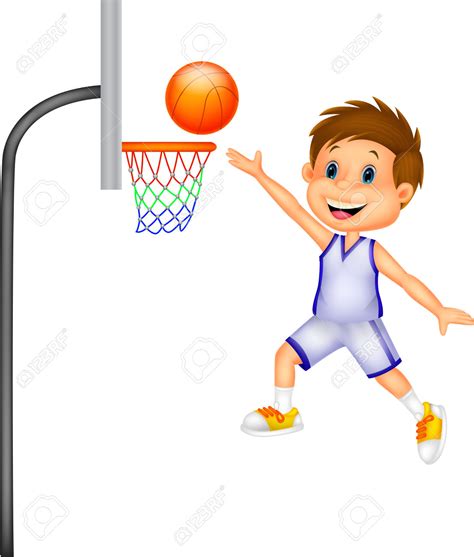 Wählen sie aus erstklassigen inhalten zum thema kid shooting basketball in höchster qualität. a boy playing basketball clipart - Clipground