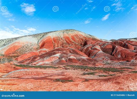Amazing Beautiful Red Mountain Landscape Stock Photo Image Of Bloody