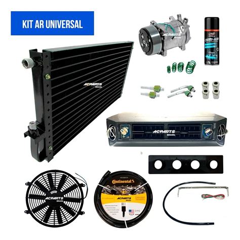 Kit Ar Condicionado Automotivo Universal Com Compressor Mercado Livre