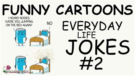Funny Cartoons Everyday Life Jokes 2 Rosehart Media Youtube